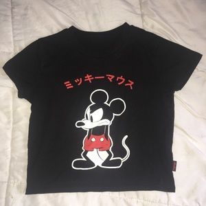 Disney x Forever 21 crop top